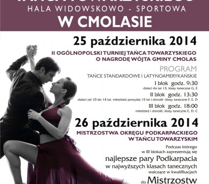 Gala tańca towarzyskiego w Cmolasie