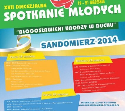 17 Diecezjalne Spoktanie Młodych w Sandomierzu