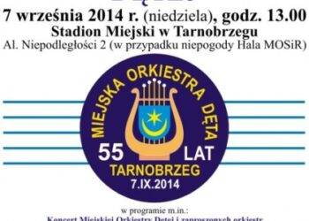 Tarnobrzeg. 55-lecie Miejskiej Orkiestry Dętej.