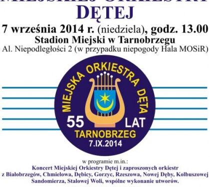 Tarnobrzeg. 55-lecie Miejskiej Orkiestry Dętej.