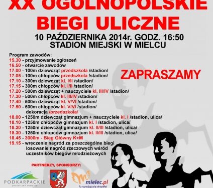 Mielec: XX Ogólnopolski Bieg Uliczny
