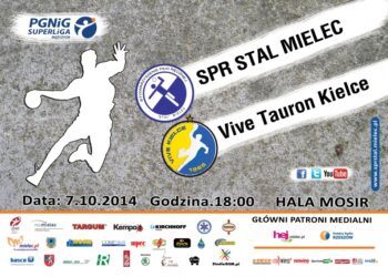 Mecz SPR Stal Mielec vs Vive Tauron Kielce