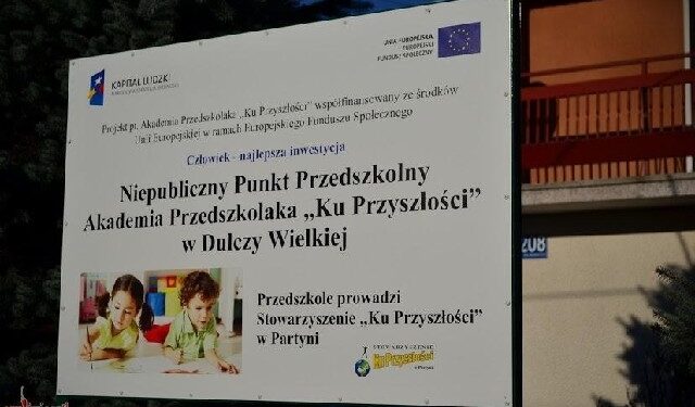 Partynia: Wyróżnienie dla przedszkoli stowarzyszenia 'Ku przyszłości.