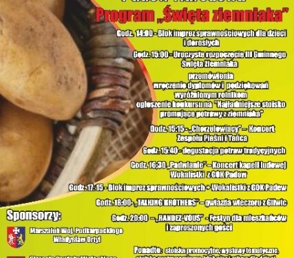 Padew Narodowa: III Gminne Święto Ziemniaka.