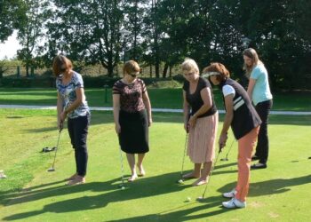 Baranów Sandomierski: Golf na lekcji wf
