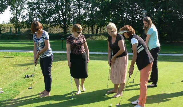 Baranów Sandomierski: Golf na lekcji wf