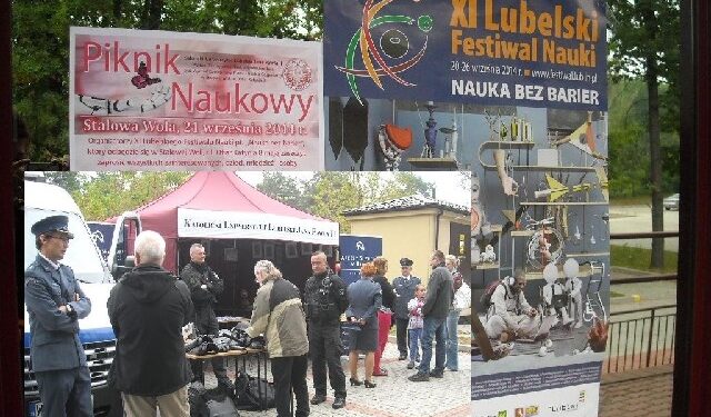 Stalowa Wola: Piknik z służbą więzienną otworzył Festiwal Nauki