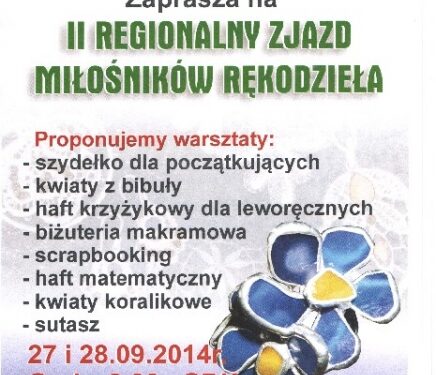 Stalowa Wola: Gratka dla miłośników rękodzieła.