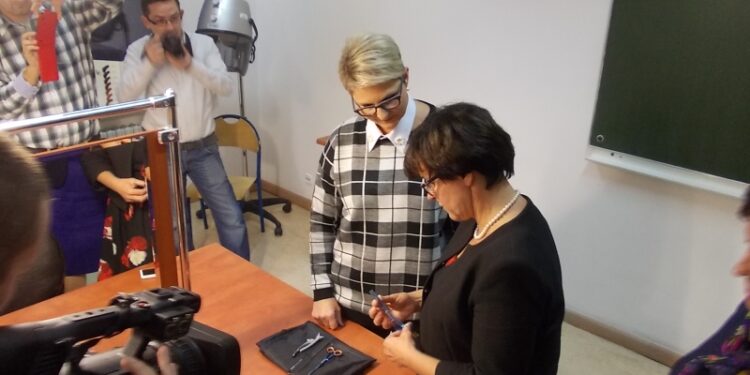 Tarnobrzeg. Wizyta Minister Edukacji Narodowej – Joanny Kluzik – Rostkowskiej.