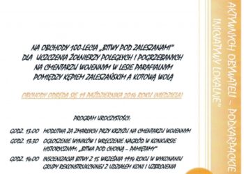 100 lecie bitwy pod Zaleszanami