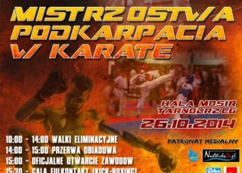 Tarnobrzeg. Mistrzostwa Podkarpacia w Karate.