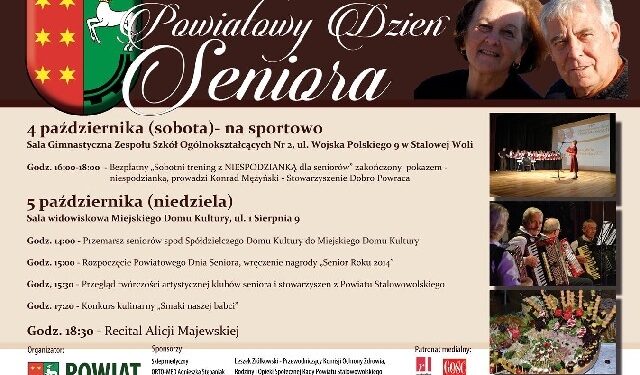Stalowa Wola: Święto seniorów, plebiscyt i Alicja Majewska.
