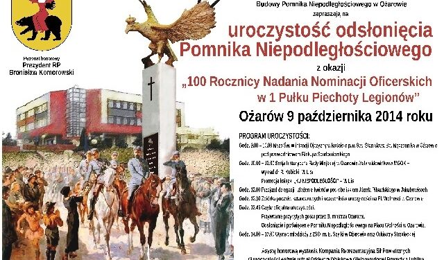 Ożarów: Pomnik.