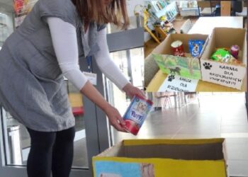 Stalowa Wola: Człowieku podaj łapę w bibliotece.