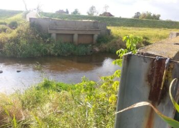 Gorzyce: Remont mostu na Trześniówce