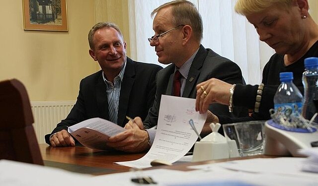 Mielec: Powiat Mielecki rozpoczął zagospodarowanie poscaleniowe w ramach projektu 'Scalanie gruntów wsi Domacyny'.