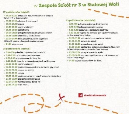 Stalowa Wola: Zlot harcerski Czas Honoru Stalowej Woli.