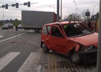 Tarnobrzeg: Zderzenie na skrzyżowaniu