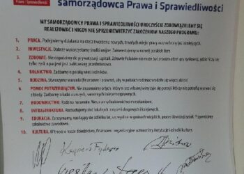 Mielec: Deklaracja Samorządowca Prawa i Sprawiedliwości.