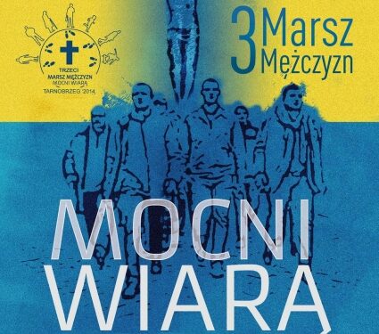 3 Marsz mężczyzn w Tarnobrzegu