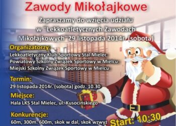 Mielec: Halowe Lekkoatletyczne Zawody Mikłajkowe