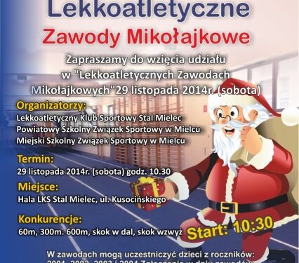 Mielec: Halowe Lekkoatletyczne Zawody Mikłajkowe