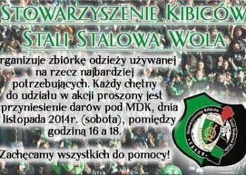 Stalowa Wola: Akcja charytatywna Stowarzyszenia Kibiców