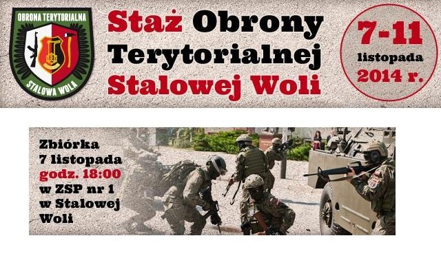 Stalowa Wola: Będą szkolić się z obronności