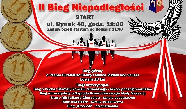 Rudnik nad Sanem: Będą świętować biegając