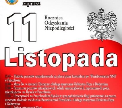 Przecław: Obchody Święta Niepodległości.