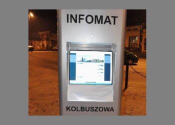 Kolbuszowa: Nieaktywny infomat.