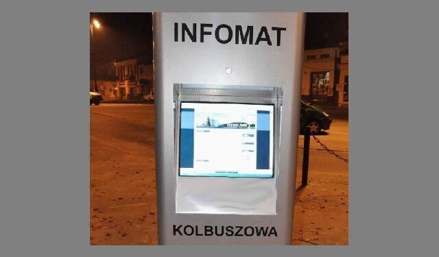 Kolbuszowa: Nieaktywny infomat.