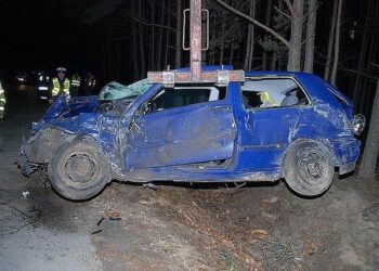 Hucisko: Wypadek na drodze do Niwisk.