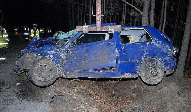 Hucisko: Wypadek na drodze do Niwisk.