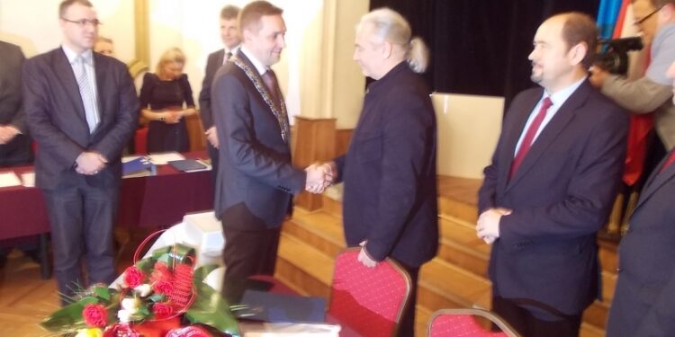 Tarnobrzeg. Ślubowanie nowego prezydenta.