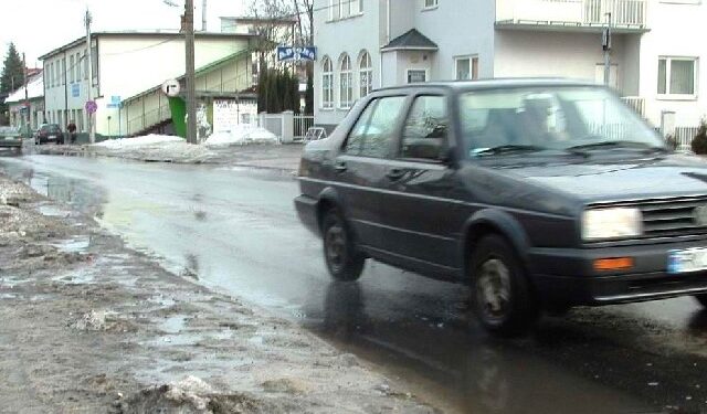 Kolbuszowa: Zima zaskoczyła kierowców.