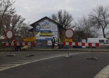 Mielec: Utrudnienie przez prace kolejowe.