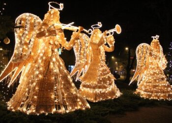 Rudnik: Na rynku zawitały anioły.