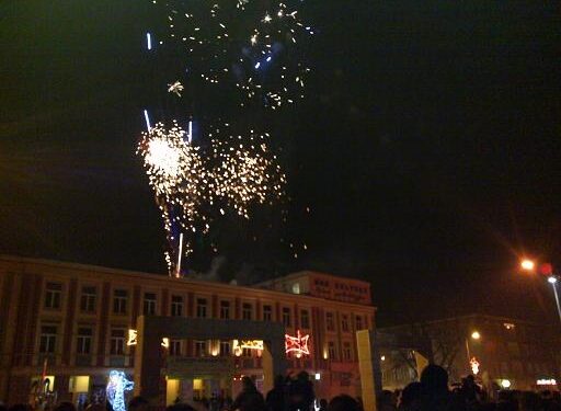Mielec: Mielczanie powitali Nowy Rok
