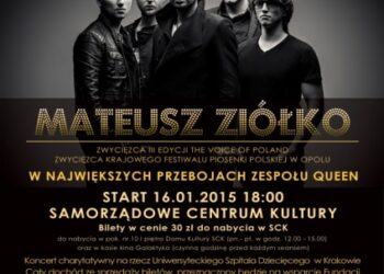 Mielec: Mateusz Ziółko  "Wielki Rock dla Małych Serc"
