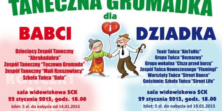 Mielec: Taneczna Gromadka dla Babci i Dziadka