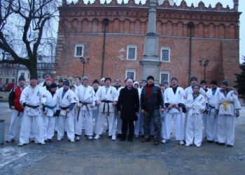 Sandomierz: Noworoczny trening.