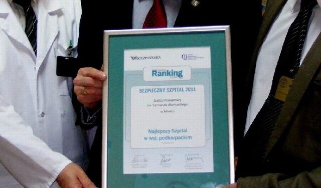 Mielec: Szpital  ranking, a rzeczywistość