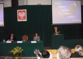 Tarnobrzeg. Wiceminister Nauki i Szkolnictwa Wyższego   w PWSZ.