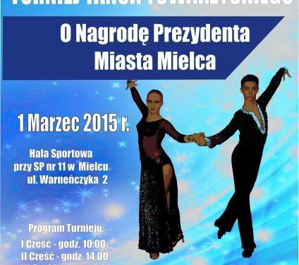 Mielec: XII Ogólnopolski Turniej Tańca Towarzyskiego