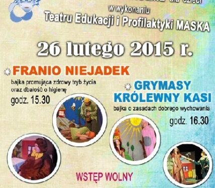 Sandomierz: Spektakle Teatru Edukacji i Profilaktyki MASKA.