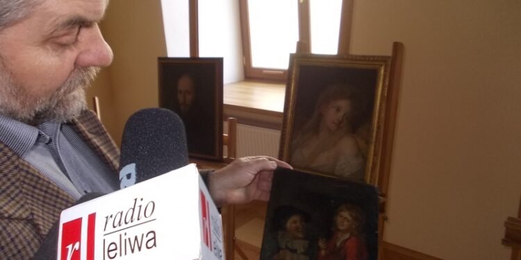 Tarnobrzeg. Cenne obrazy  w Zamku Dzikowskim.