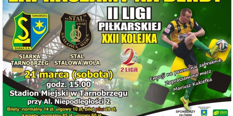 Tarnobrzeg. Derby. Siarka Tarnobrzeg – Stal Stalowa Wola.