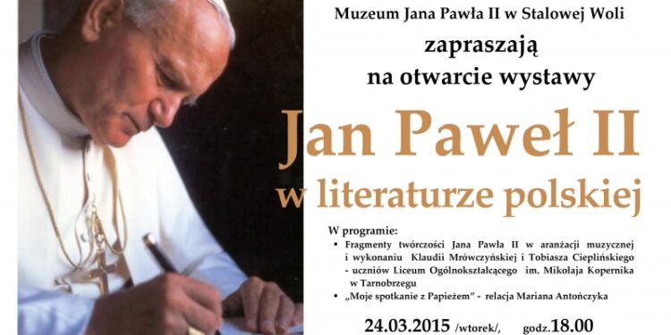 Tarnobrzeg. Wystawa – Jan Paweł II w literaturze polskiej.