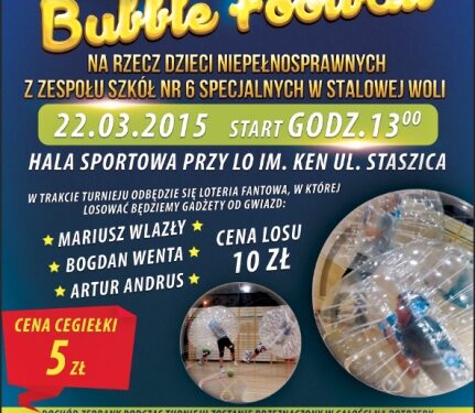 Stalowa Wola: W niedzielę turniej charytatywny w bubble football